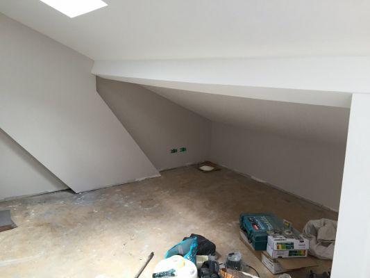 Travaux de plâtrerie et peinture